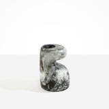 Dinosaur Designs Mungbean Vase in Granite color resin