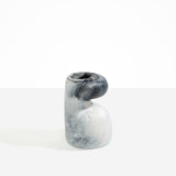 Dinosaur Designs Mungbean Vase in Slate color resin