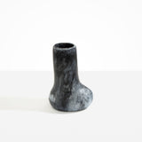 Dinosaur Designs Medium Stem Vase in Slate color resin