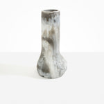 Dinosaur Designs Tall Stem Vase in Granite color resin