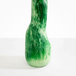 Dinosaur Designs Tall Studio Vase in Grass color resin