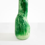 Dinosaur Designs Tall Studio Vase in Grass color resin