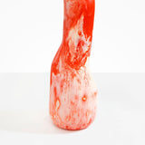 Dinosaur Designs Tall Studio Vase in Strawberry color resin