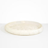 Dinosaur Designs Extra Large Rock Bowl in Chalk Swirl color resin