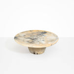 Dinosaur Designs Temple Cake Stand in Sandy Pearl color resin