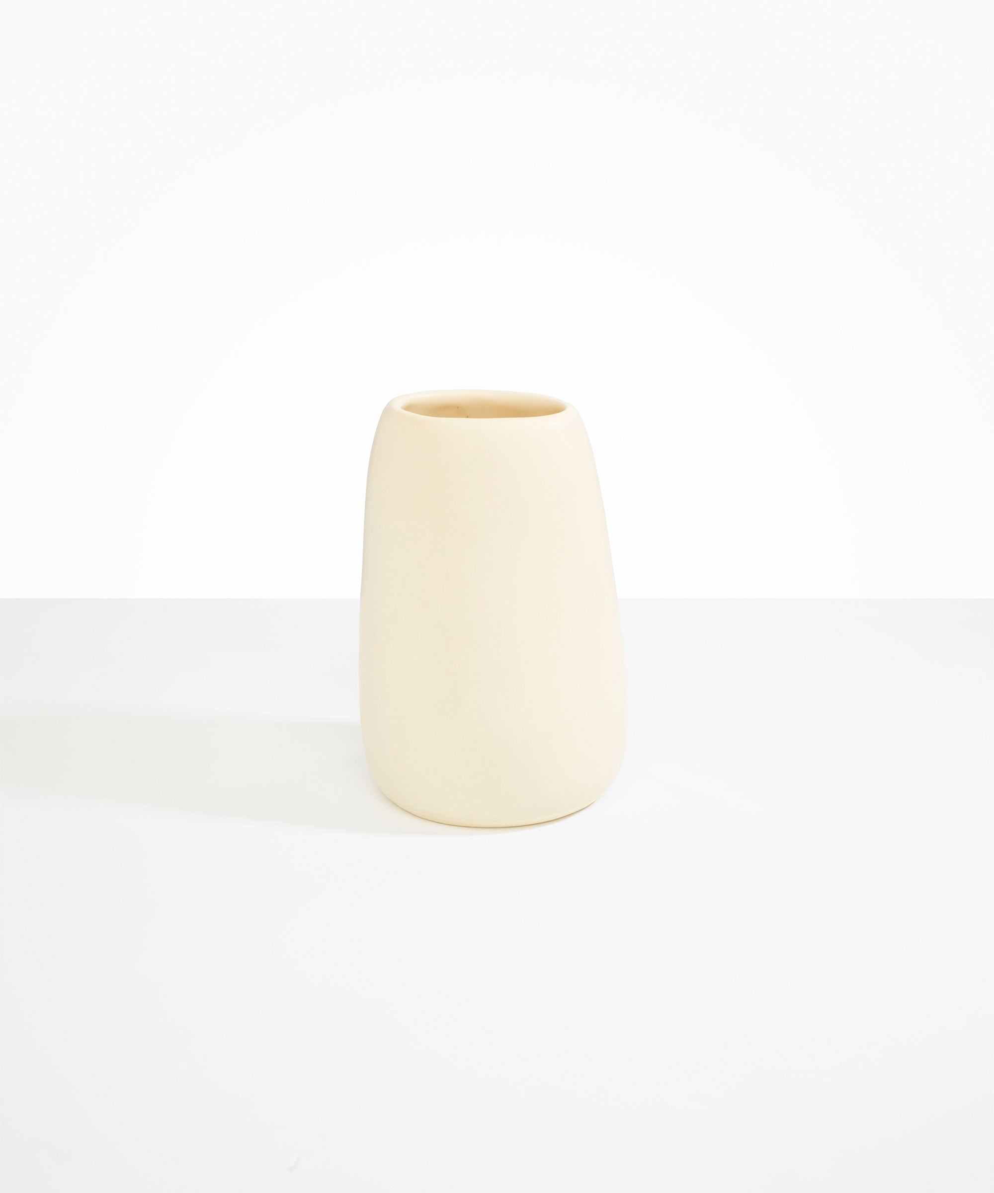 Dinosaur Designs Large Pebble Vase Vases in Cream Colour resin