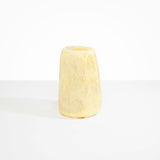 Dinosaur Designs Large Pebble Vase in Lemon color resin