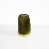 Dinosaur Designs Large Pebble Vase in Malachite color resin