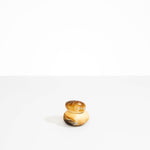 Dinosaur Designs Small Pebble Jar in Light Horn color resin
