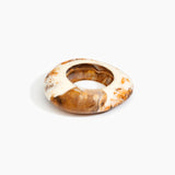 Dinosaur Designs LBRCKLGE Large Rock Bangle LIGHT HORN
