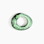 Dinosaur Designs Large Rock Bangle in Moss color resin with Wide Fit