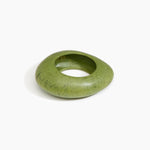 Dinosaur Designs LBRCKLGE Large Rock Bangle OLIVE