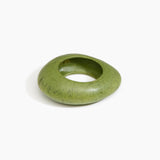 Dinosaur Designs LBRCKLGE Large Rock Bangle OLIVE