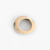 Dinosaur Designs Large Rock Bangle in Sandy Pearl color resin with Wide Fit