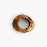 Dinosaur Designs Large Rock Bangle in Dark Horn color resin with Wide Fit