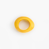 Dinosaur Designs Medium Rock Bangle in Honeycomb color resin with Wide Fit