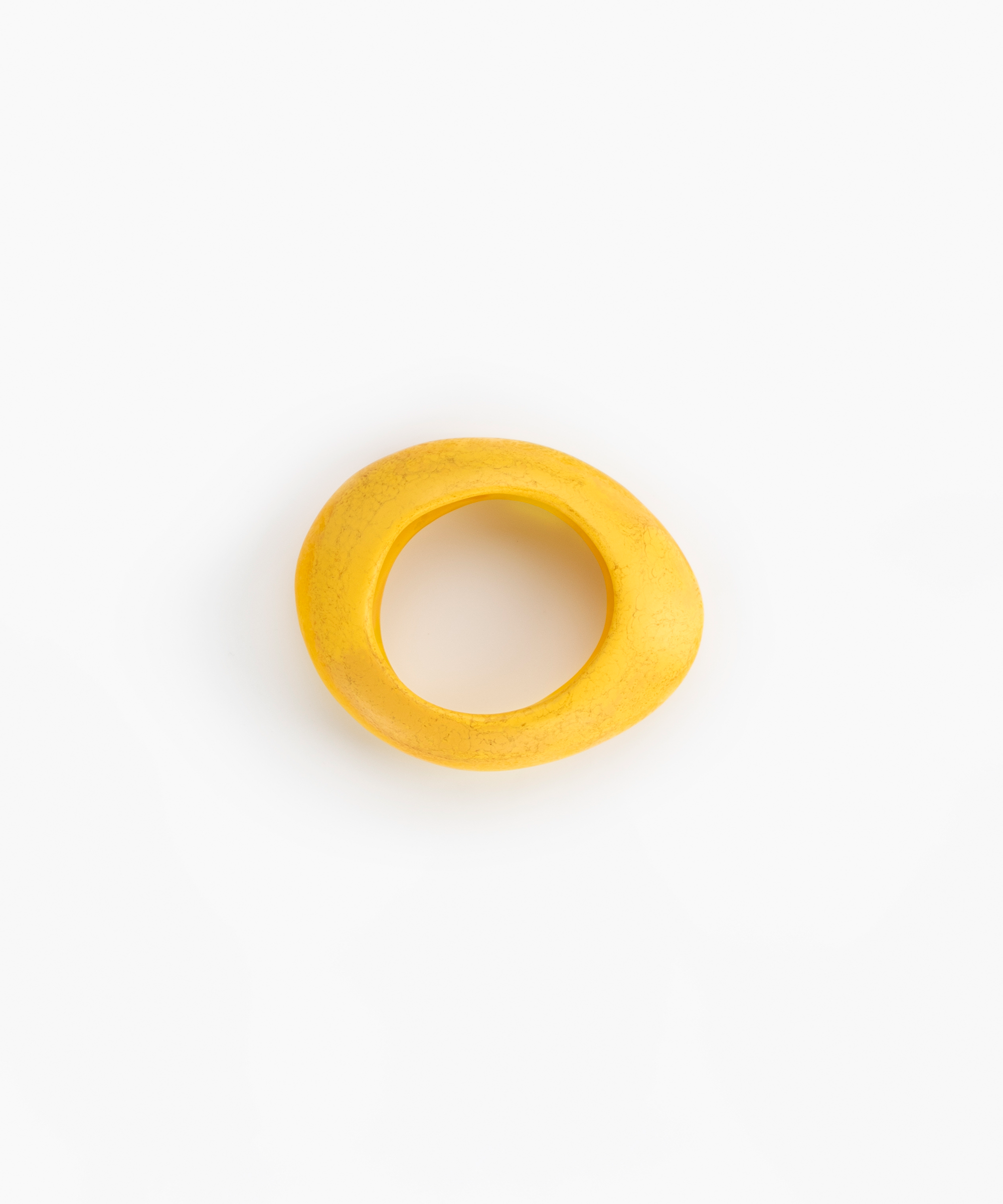 Dinosaur Designs Medium Rock Bangle in Honeycomb color resin with Wide Fit