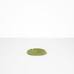 Dinosaur Designs Temple Side Plate in Olive color resin