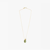 Dinosaur Designs Joie De Vivre Pendant in Olive color resin with Gold-Filled Material