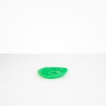 Dinosaur Designs Pebble Side Plate in Leaf color resin
