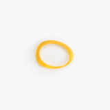 Dinosaur Designs Rock Wishbone Bangle in Honeycomb color resin with Wide Fit