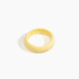 Dinosaur Designs Medium Organic Oval Bangle in Lemon color resin with Wide Fit