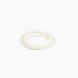 Dinosaur Designs SBRCKSML Small Rock Bangle CHALK SWIRL