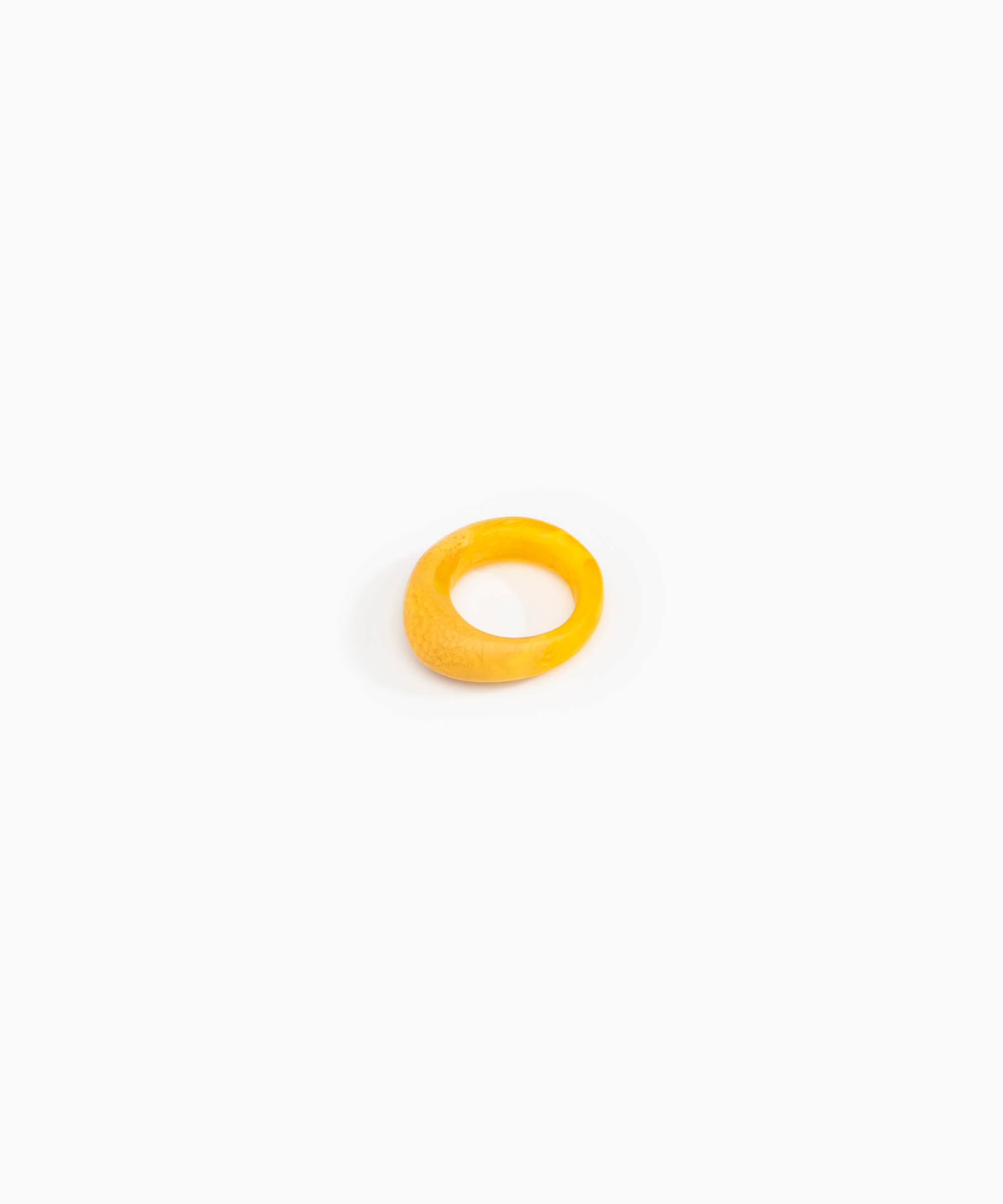 Dinosaur Designs Slate Ring in Honeycomb color resin with Regular Fit