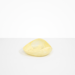Dinosaur Designs Small Leaf Bowl in Lemon color resin