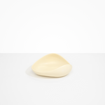 Dinosaur Designs Small Leaf Bowl in Cream color resin