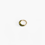 Dinosaur Designs Small Horn Ring in Malachite color resin with Nano-Coated Brass Material