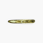 Dinosaur Designs Stone Cheese Knife in Malachite color resin