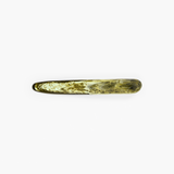 Dinosaur Designs Stone Cheese Knife in Malachite color resin