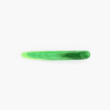 Dinosaur Designs Stone Cheese Knife in Leaf color resin