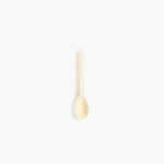 Dinosaur Designs Stone Spoon in Cream color resin