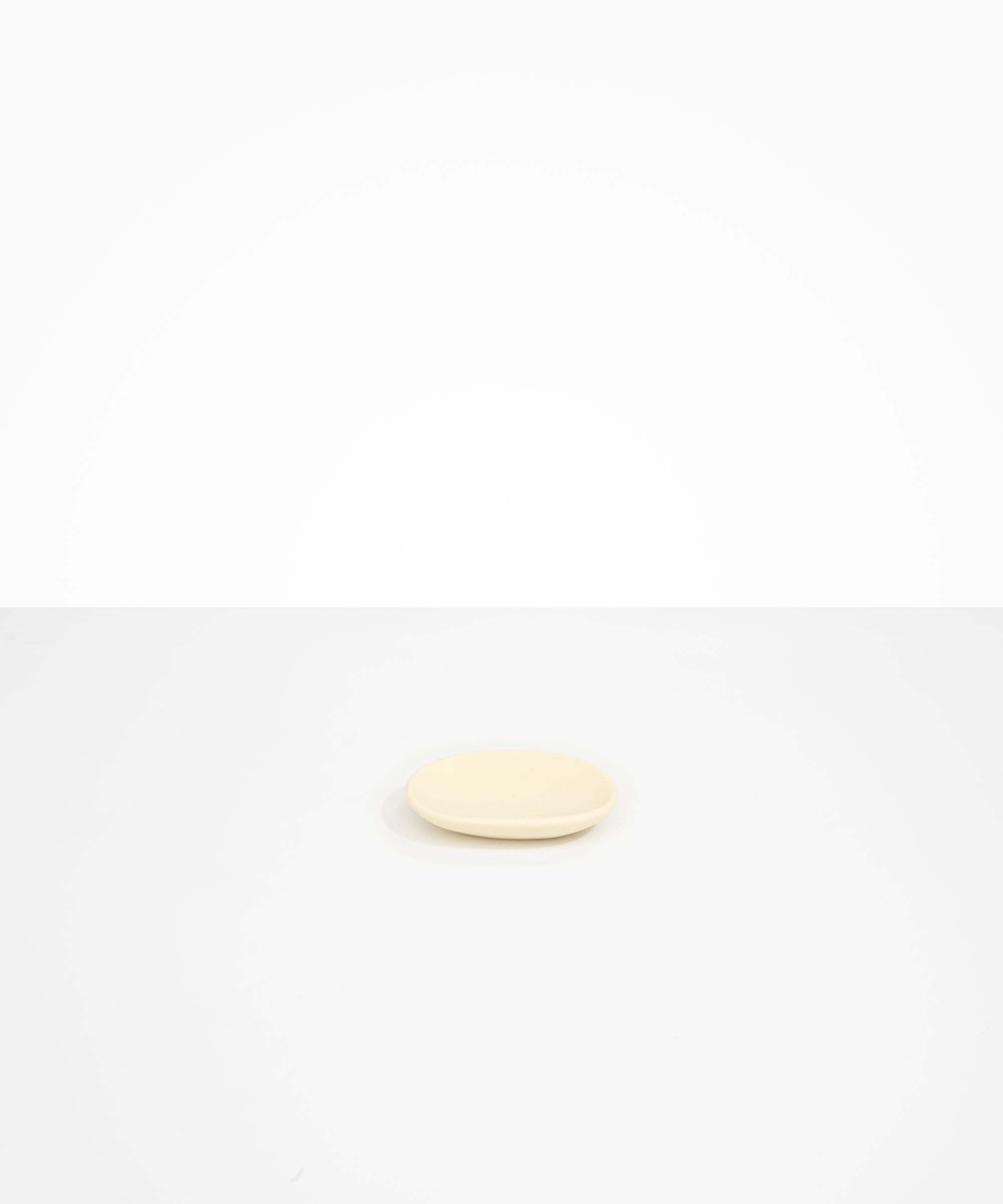 Dinosaur Designs Temple Dish in Cream color resin