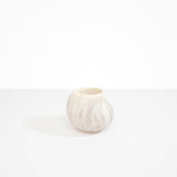 Dinosaur Designs Medium Moss Vase in Chalk Swirl color resin