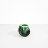 Dinosaur Designs Medium Moss Vase in Moss color resin