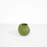 Dinosaur Designs Medium Moss Vase in Olive color resin