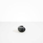 Dinosaur Designs Small Moss Vase in Black Marble color resin