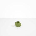 Dinosaur Designs Small Moss Vase in Olive color resin