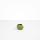 Dinosaur Designs Small Moss Vase in Olive color resin