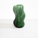 Dinosaur Designs Valley Vase in Moss color resin