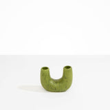Dinosaur Designs Mini Branch Vase in Olive color resin