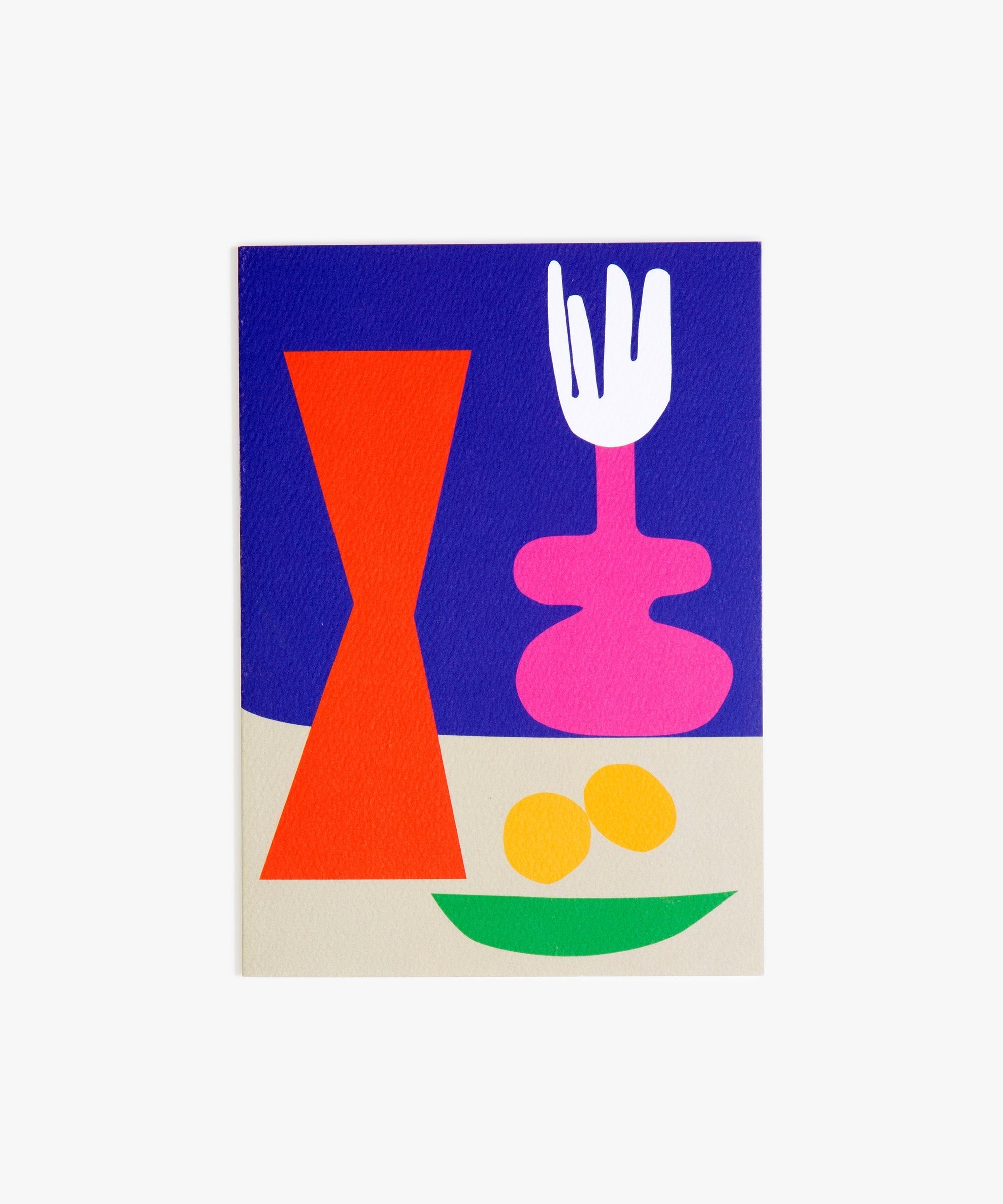 Dinosaur Designs Play 2 Greeting Card in Multi color resin