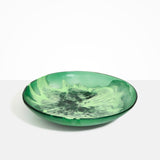 Dinosaur Designs Atelier Salad Bowl in Moss color resin