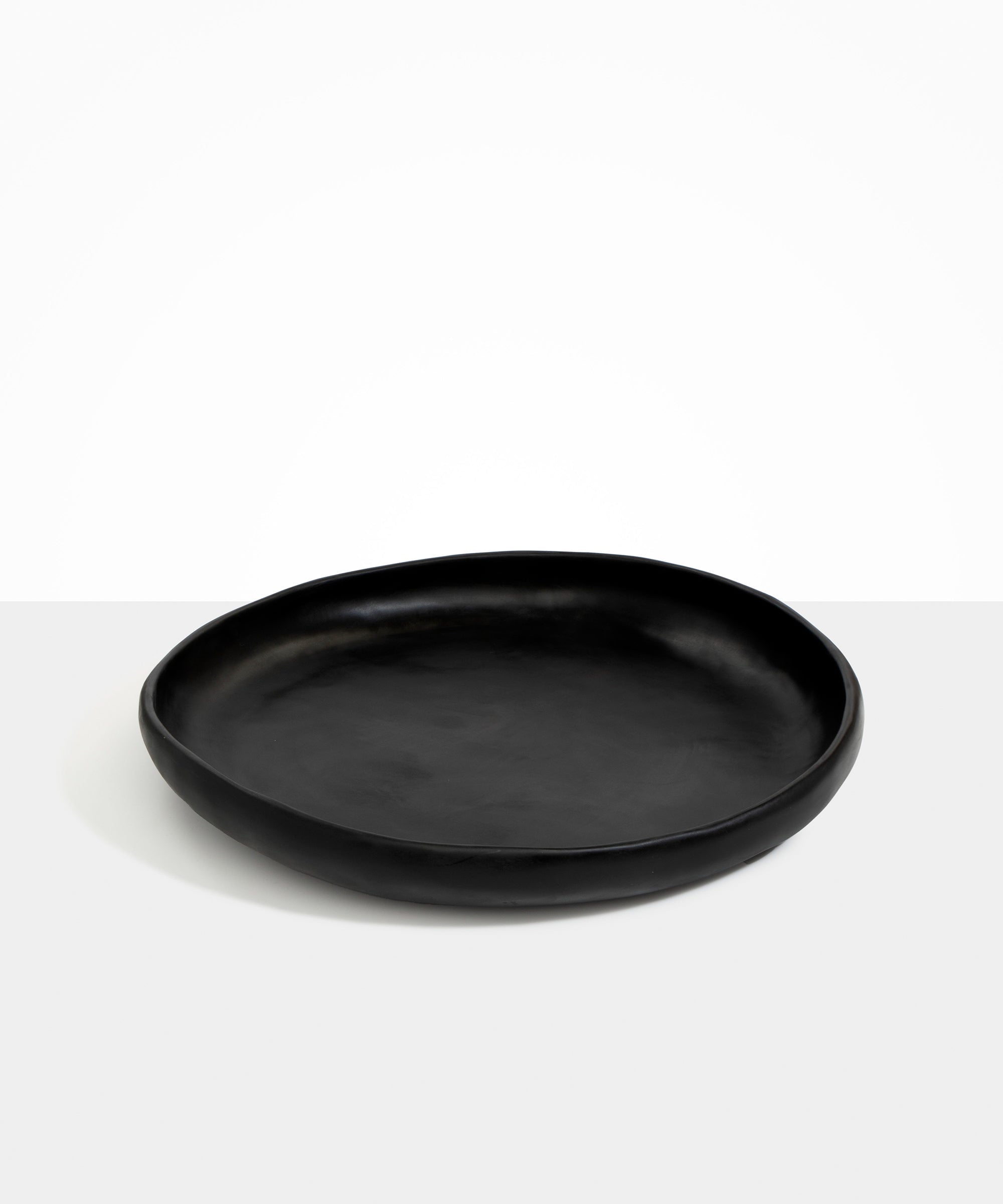 Dinosaur Designs Grand Earth Bowl in Black color resin