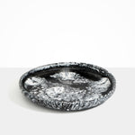 Dinosaur Designs Grand Earth Bowl in Black Marble color resin