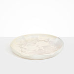 Dinosaur Designs Grand Earth Bowl in Chalk Swirl color resin