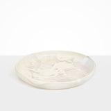Dinosaur Designs Grand Earth Bowl in Chalk Swirl color resin